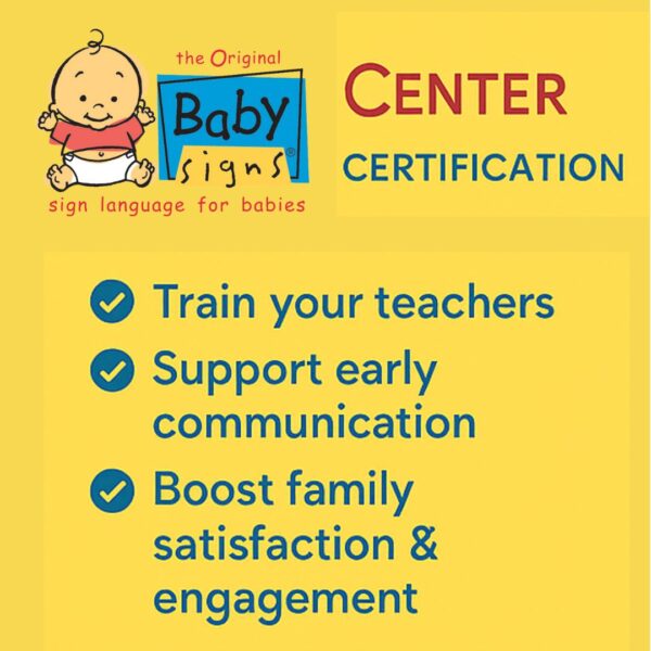 Become a Certified Baby Signs® Center Today!