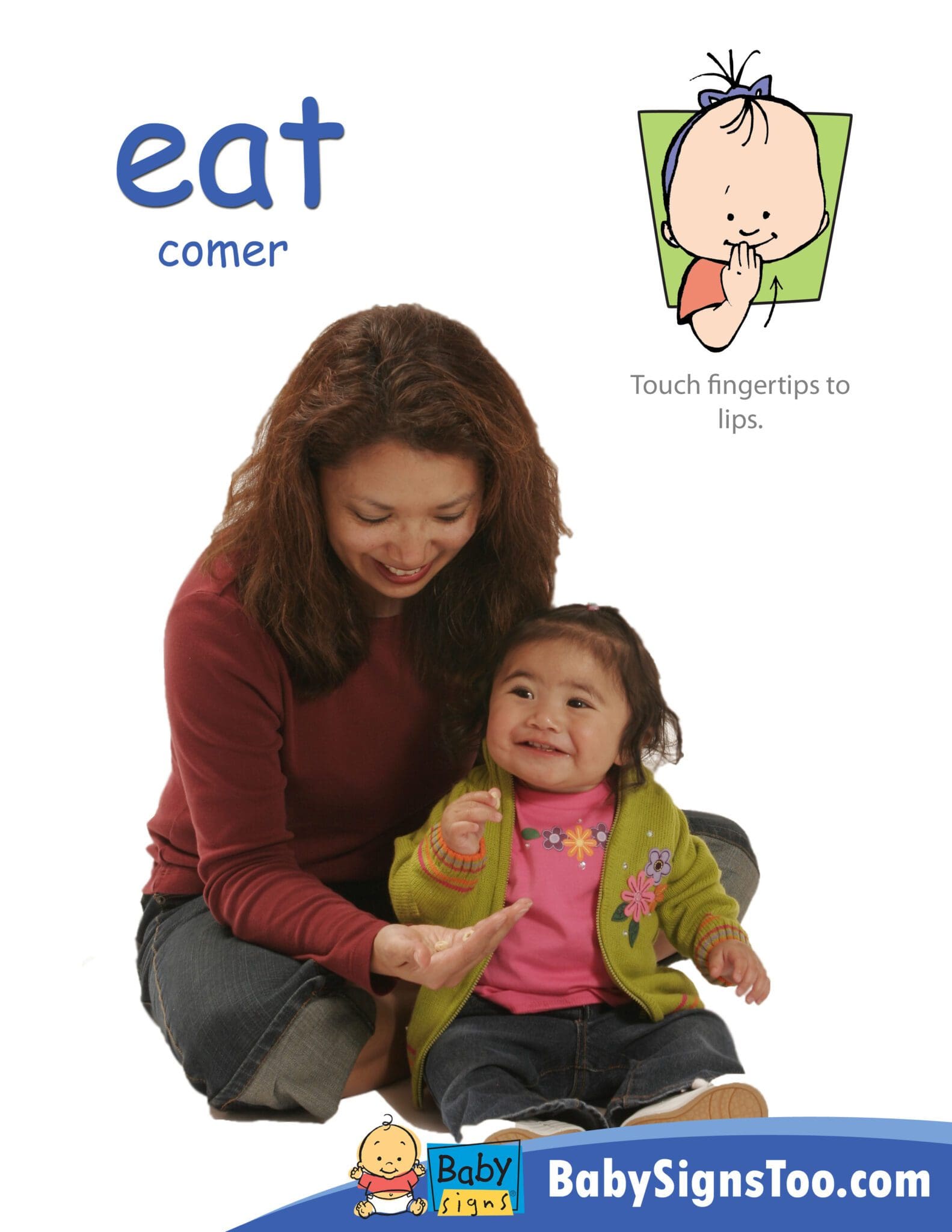 Food Signs Poster Pack | Baby Sign Language for Common Foods (31 ...