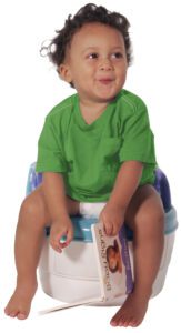 boy on potty