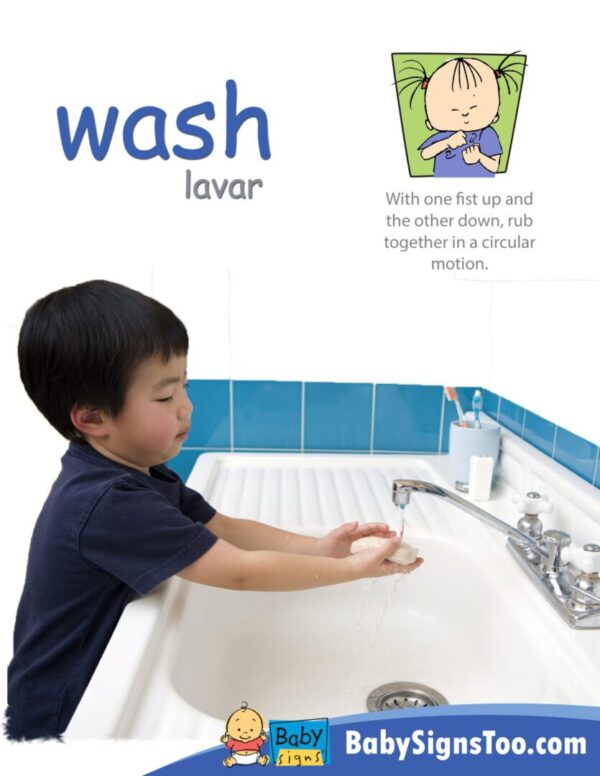 wash poster