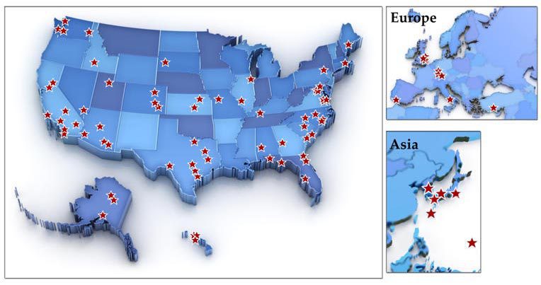 military bases