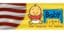 Baby Signs branding with waving American flag