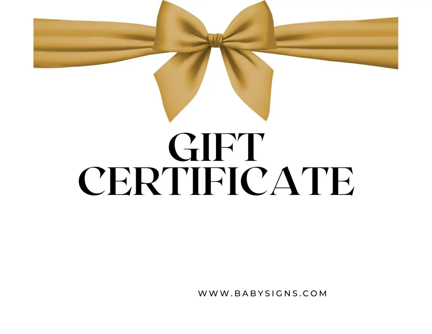 Gift Certificate