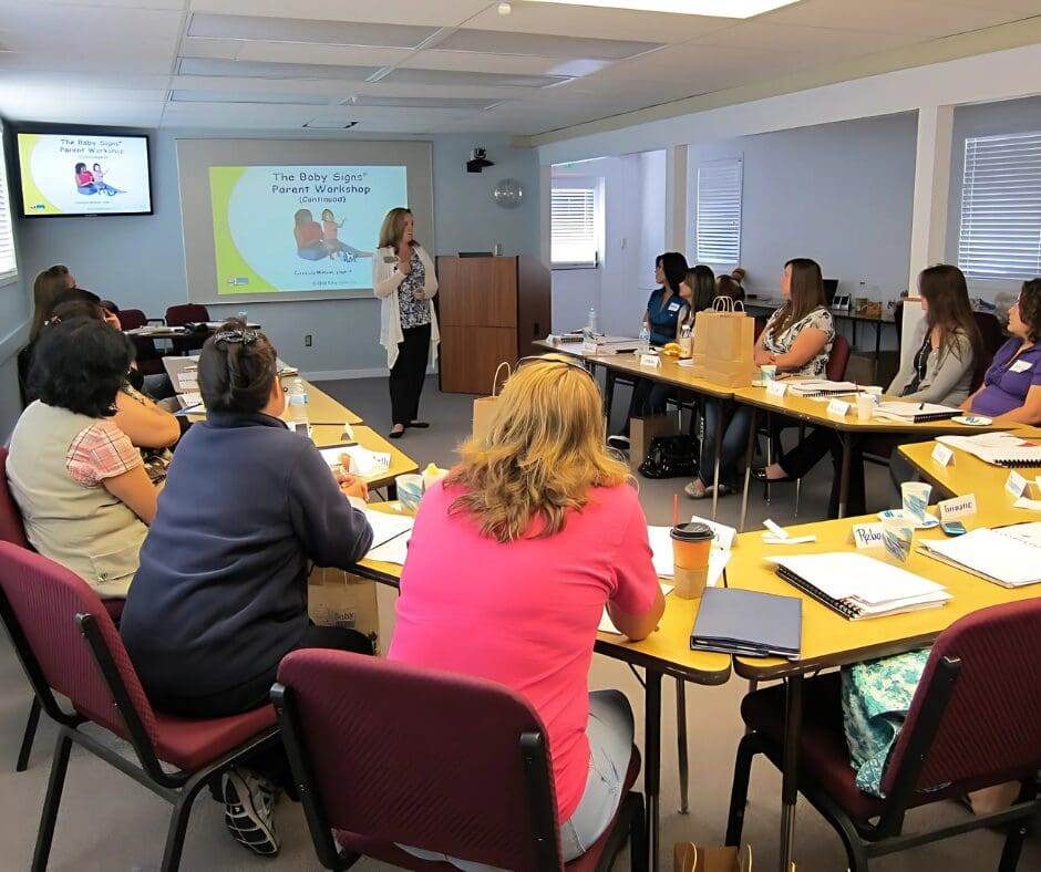 Baby Signs® professional training workshop for early intervention providers and parent educators