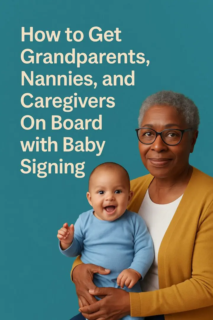 Signing with caregivers