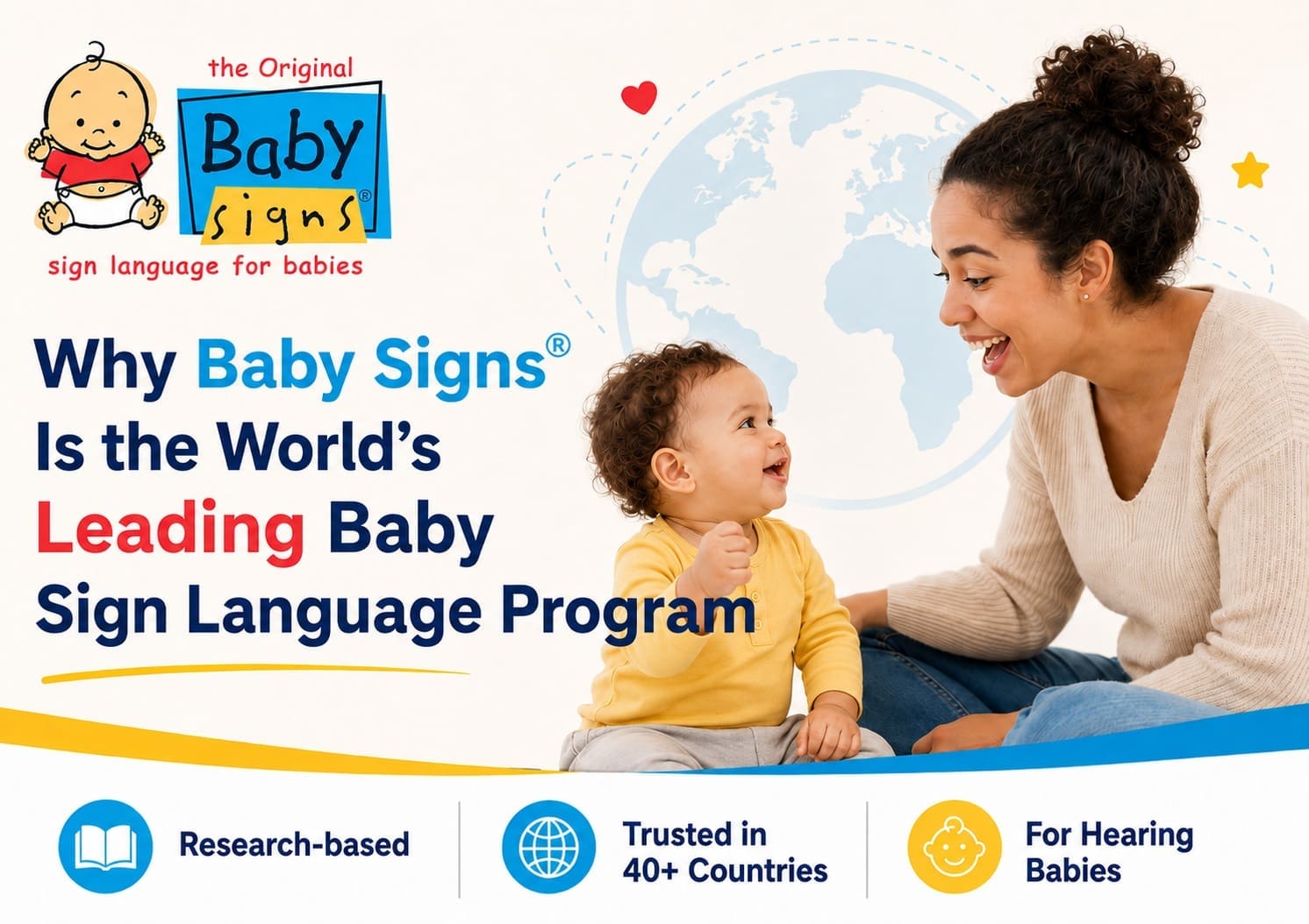Why Baby Signs® Is the World’s Leading Baby Sign Language Program